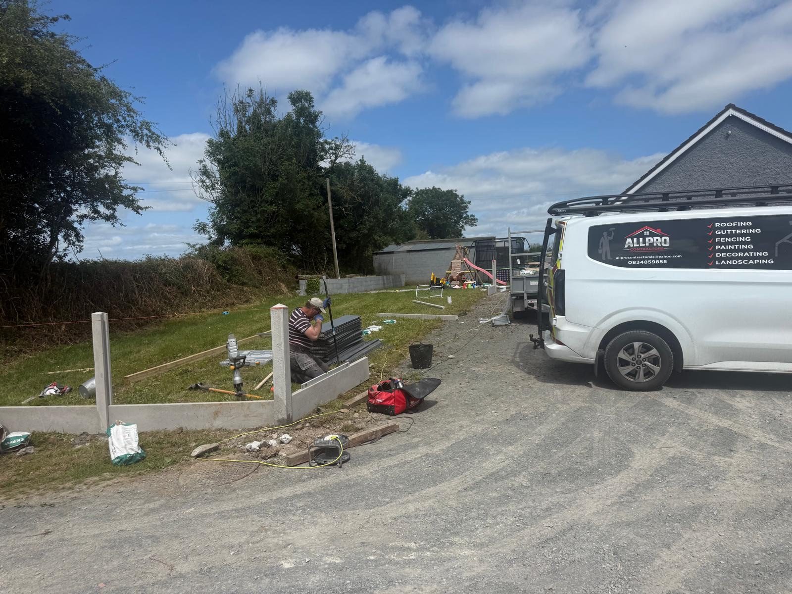 Fencing installed in Milton Keynes by All Pro Contractors