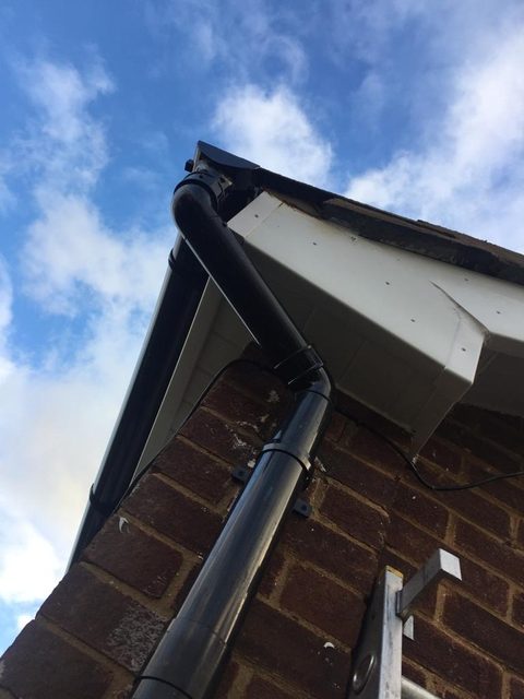 New fascias, soffits and guttering fitted in Milton Keynes