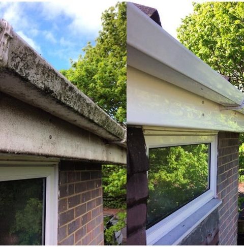 New fascias, soffits and guttering fitted in Milton Keynes
